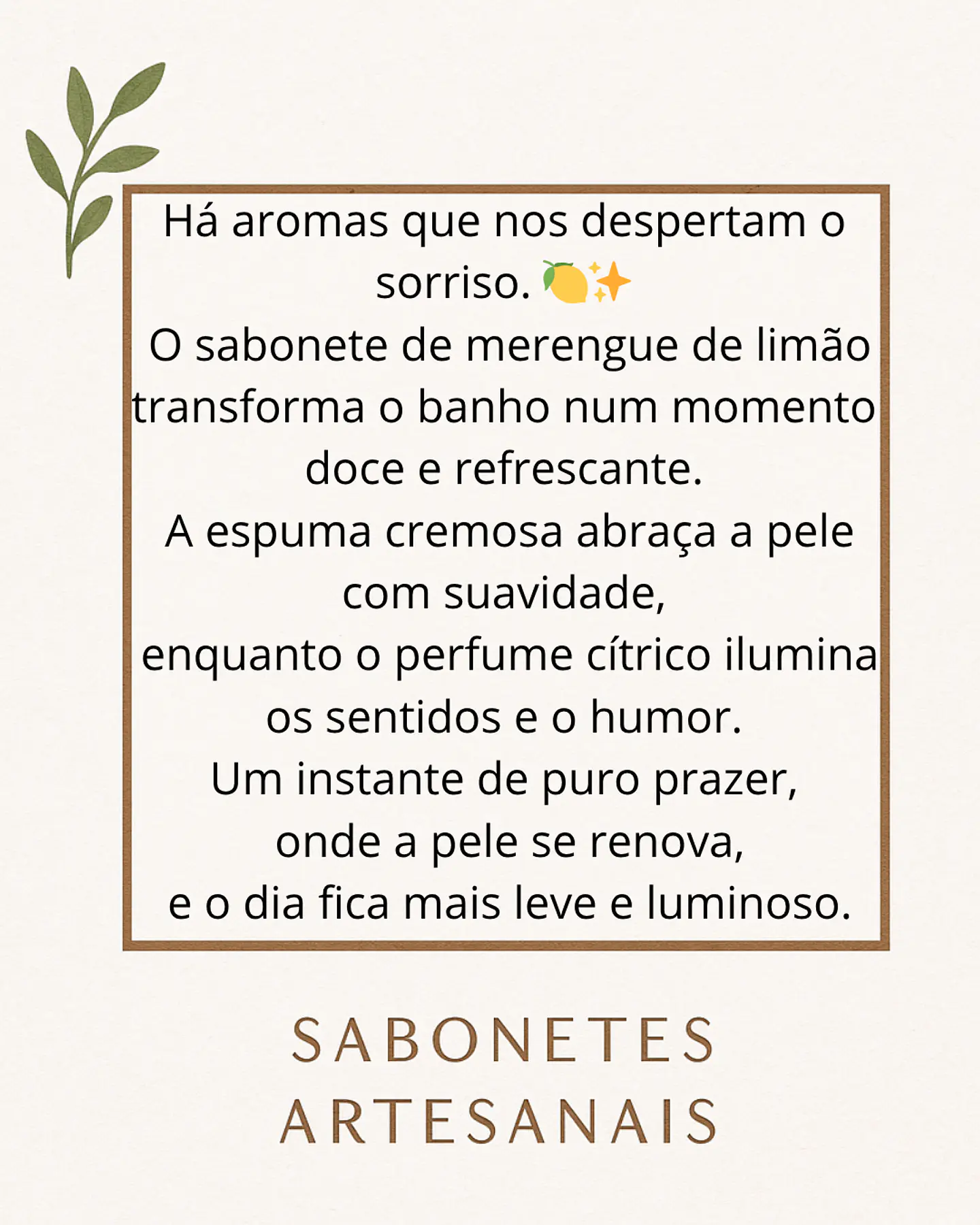 Sabonete Aveludado de Merengue de Limão 3