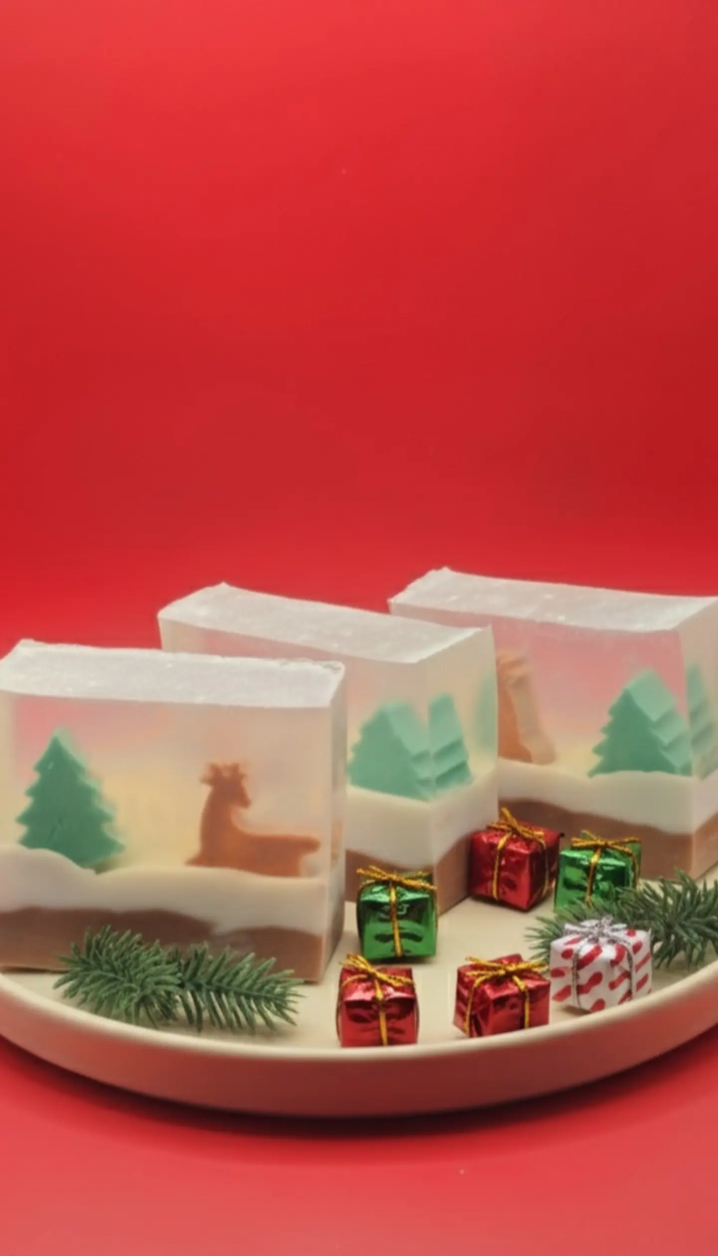 Sabonete Paisagem de Natal – Aroma de Pinho 1