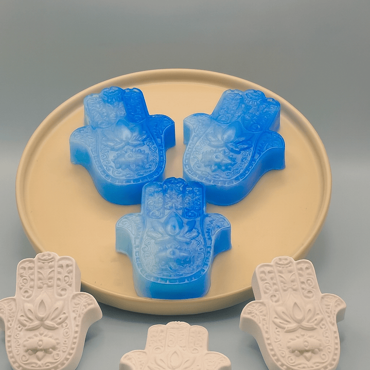 Sabonete Místico Mão de Fátima Azul Pérola 1