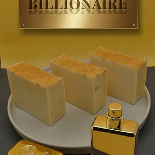 Sabonete Masculino Perfumaria “Billionaire” com manteiga de Karité