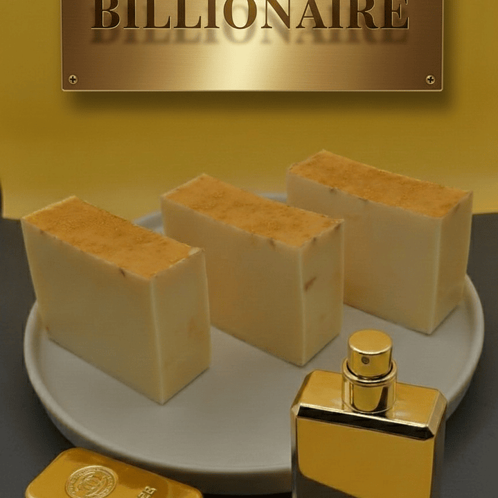 Sabonete Masculino Perfumaria “Billionaire” com manteiga de Karité 1