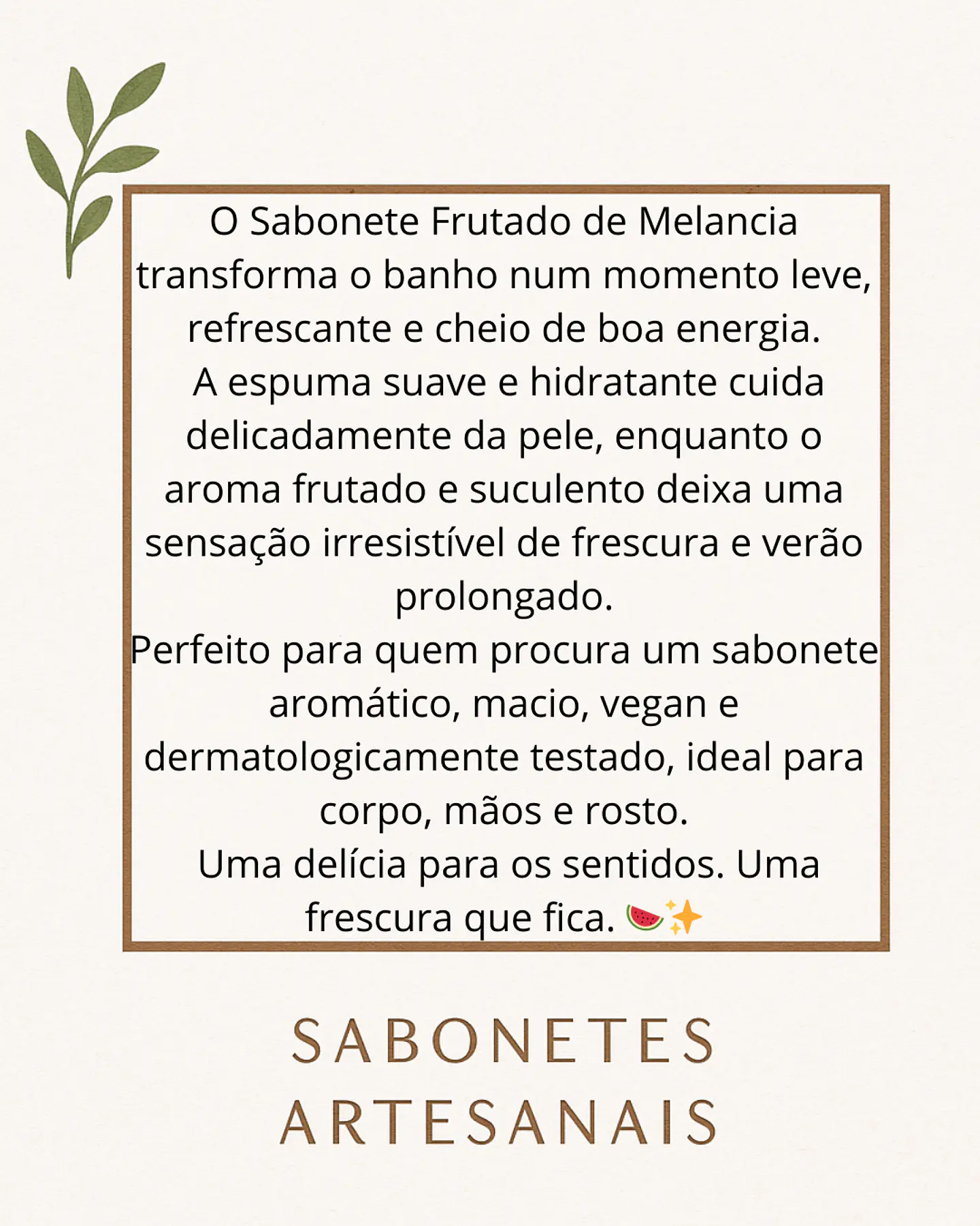 Sabonete Frutado Melancia 🍉 5