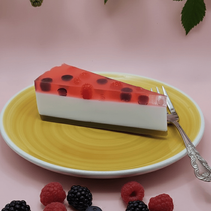 Sabonete Fatia de Cheesecake de Frutos do Bosque 🍓  1