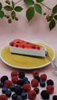 Sabonete Fatia de Cheesecake de Frutos do Bosque 🍓  - Thumbnail 1