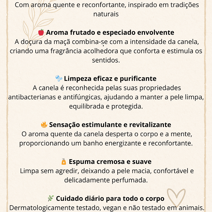 Sabonete de Aromaterapia Maçã & Canela🍎 2