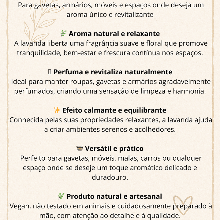 Saquinhos de Aroma de Lavanda 🪻  2