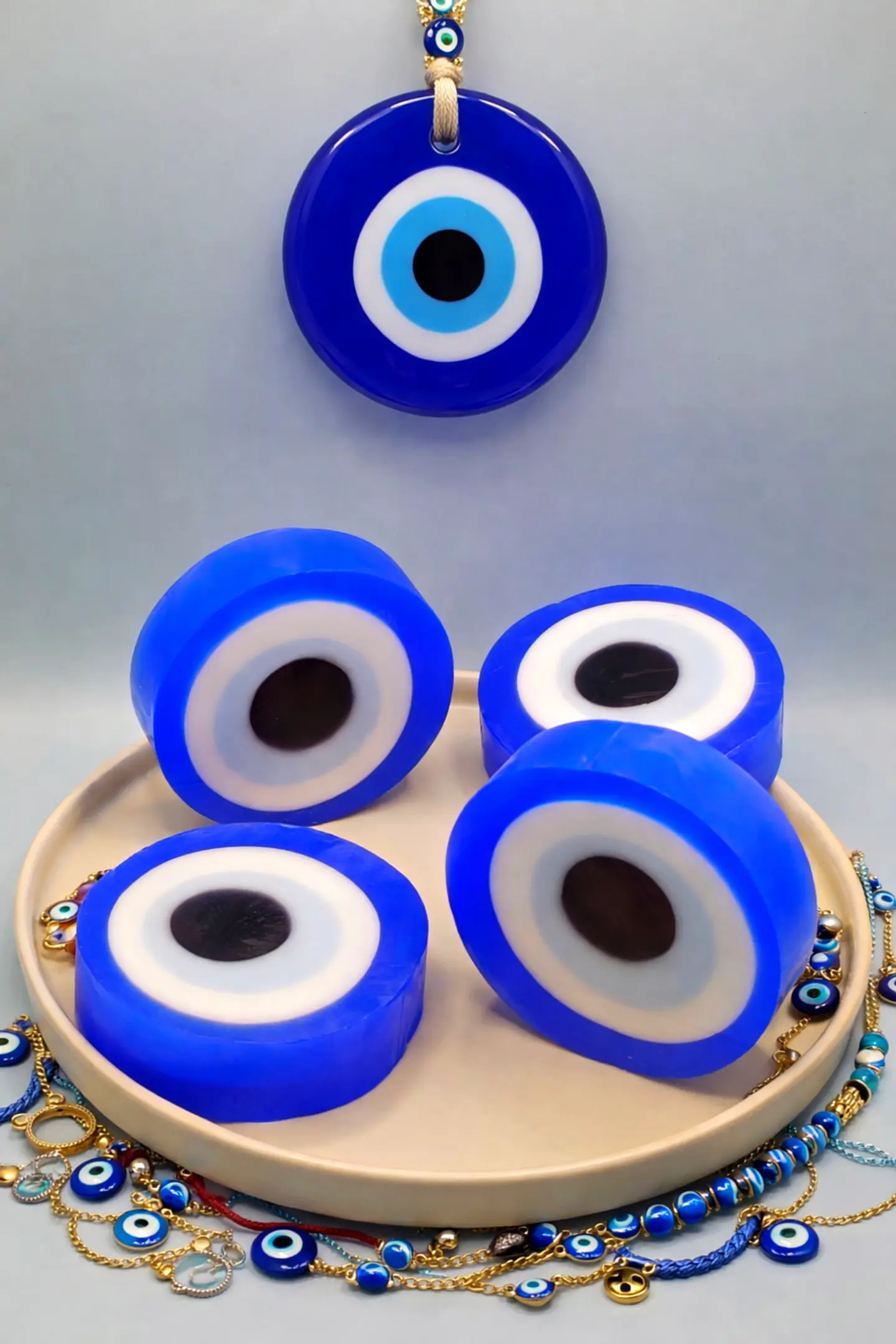🧿 Sabonete Amuleto Olho Grego 1