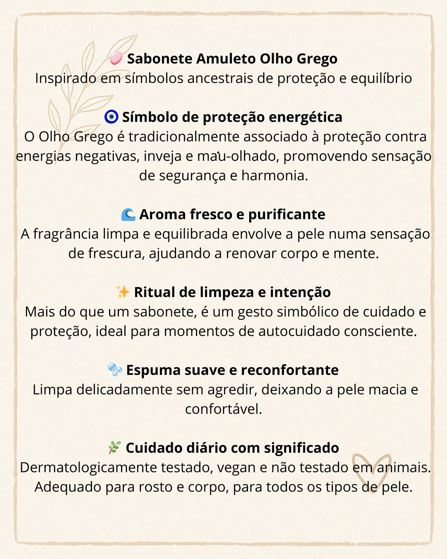 🧿 Sabonete Amuleto Olho Grego 2