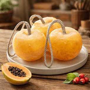 Esfera de Duche com Pouff Papaia & Extrato de Guaraná