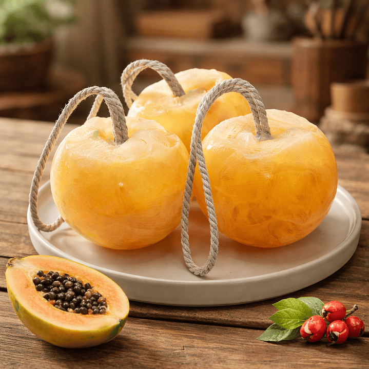 Esfera de Duche com Pouff Papaia & Extrato de Guaraná 1