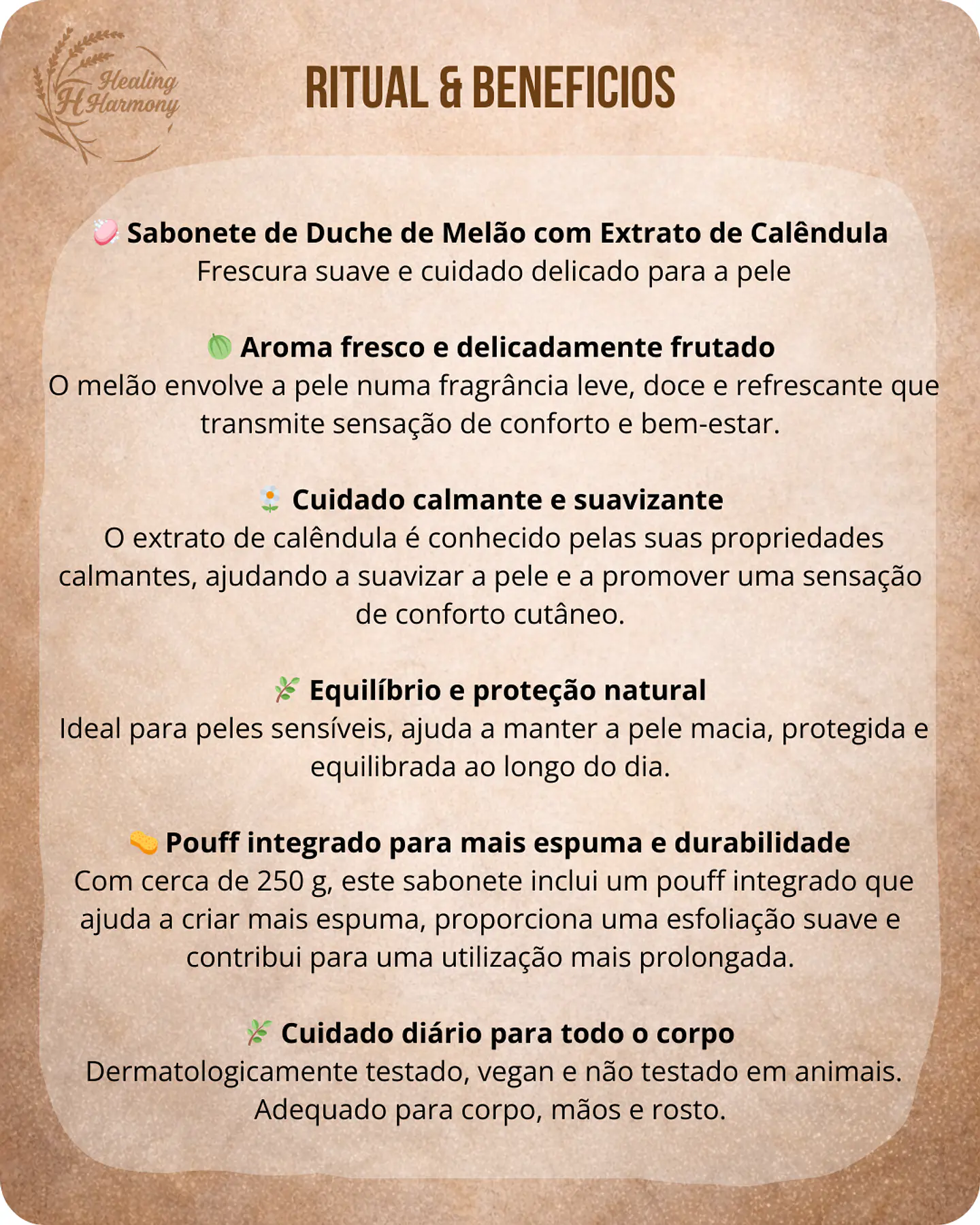 Sabonete de Duche de Melão & Calêndula 2