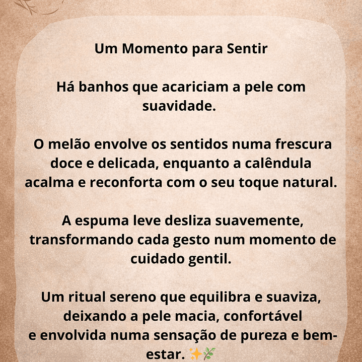 Sabonete de Duche de Melão & Calêndula 3