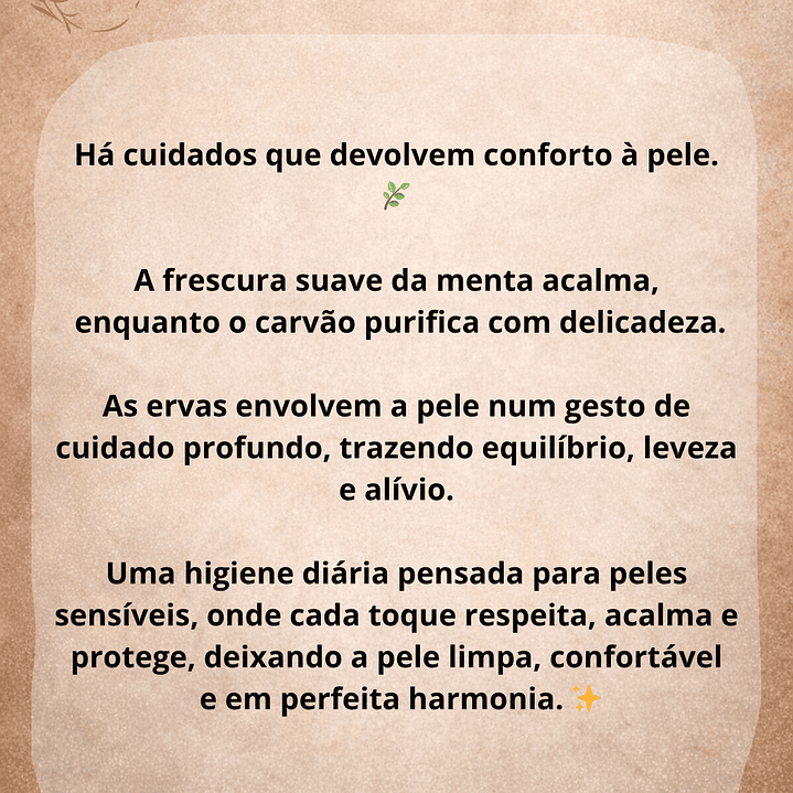 Sabonete Corporal de Menta & Carvão Ativado 3