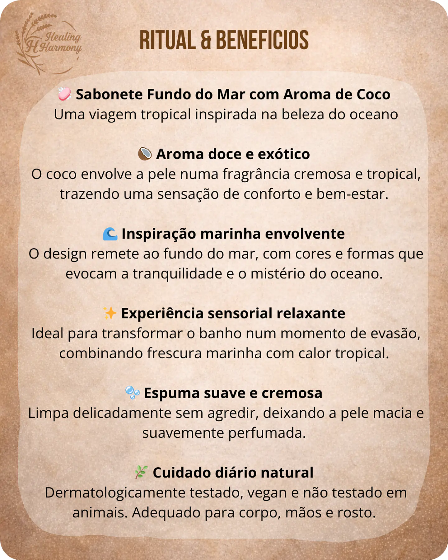 Sabonete Fundo do Mar com Aroma de Coco 🌊  2