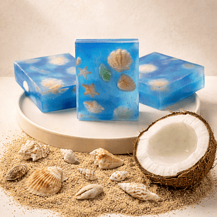 Sabonete Fundo do Mar com Aroma de Coco 🌊 