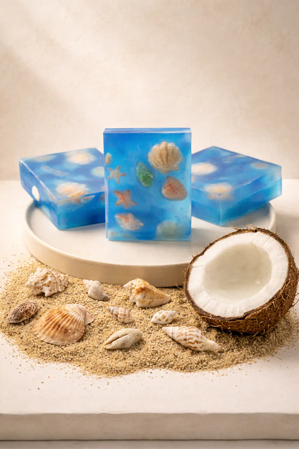 Sabonete Fundo do Mar com Aroma de Coco 🌊  1