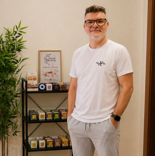 O nosso expositor de sabonetes artesanais