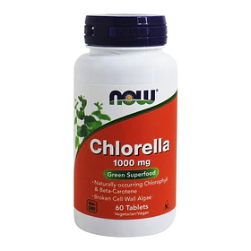 Chlorella  1000 Mg. 60 Tabletas - Desintoxicación