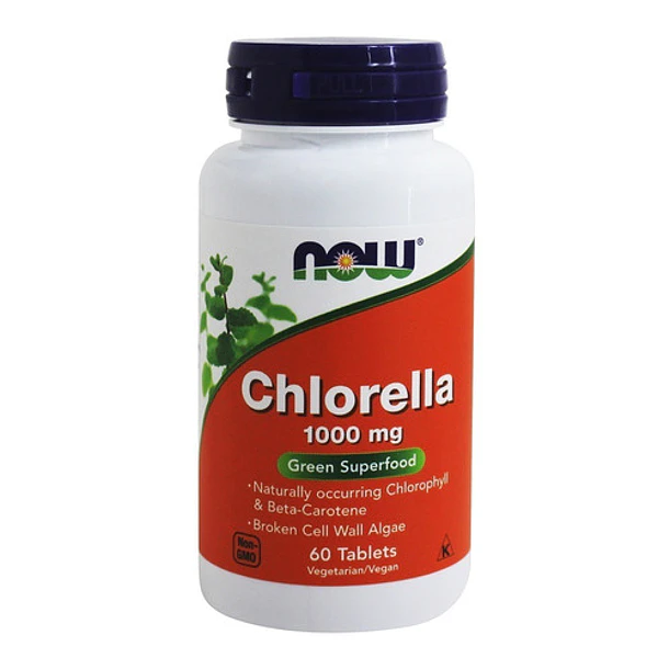 Chlorella  1000 Mg. 60 Tabletas - Desintoxicación 1