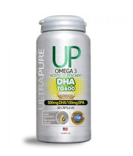 Omega 3 Plus 800 EPA y 400 DHA 60 Cápsulas