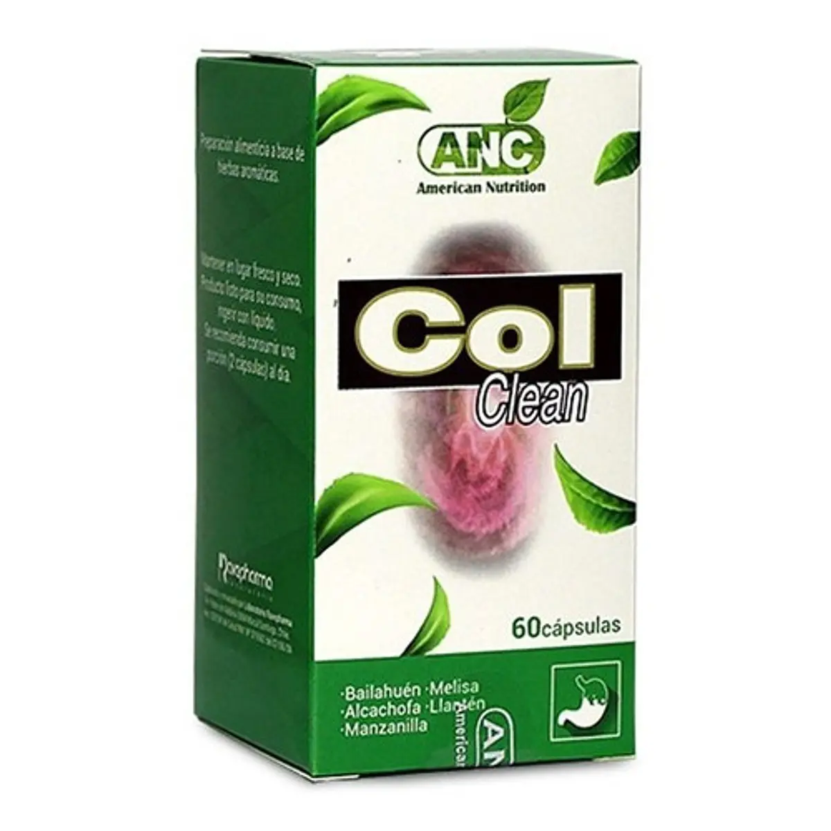 Col Clean Frasco Con 60 Cápsulas En Estuche