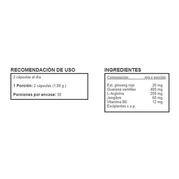 Megapower Blíster En Estuche Con 60 Cápsulas 2
