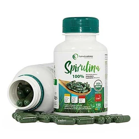 Spirulina Orgánica 150 Capsulas