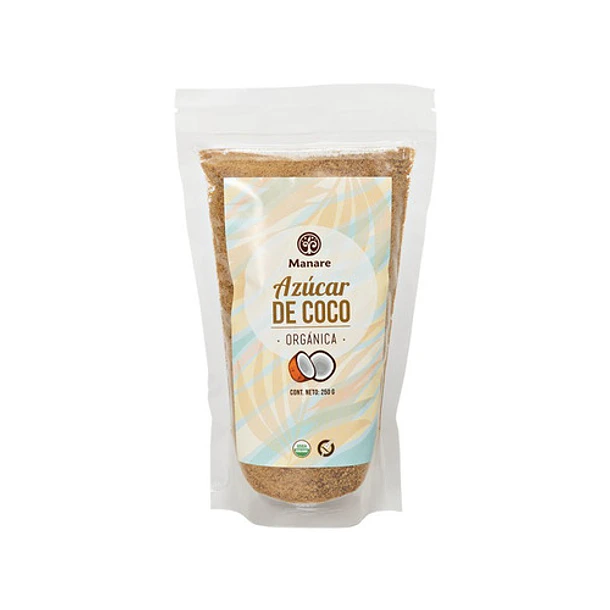 Azúcar De Coco Orgánica 250 Grs