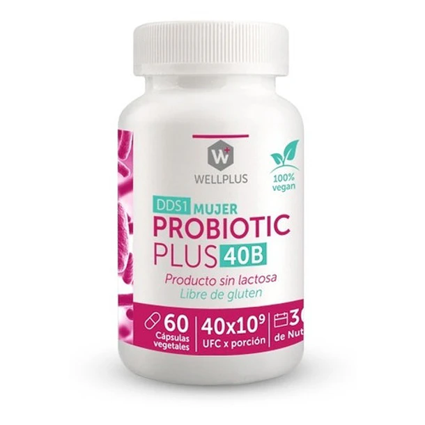 Wellplus Probiotico Plus 40b 60 Capsulas 1