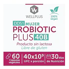 Wellplus Probiotico Plus 40b 60 Capsulas 3