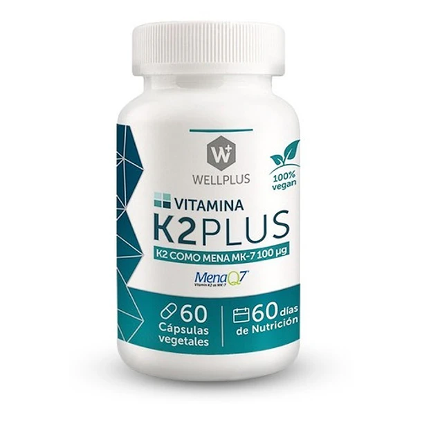 Wellplus Vitamina K2 Plus 60 Capsulas 4