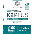 Wellplus Vitamina K2 Plus 60 Capsulas 6