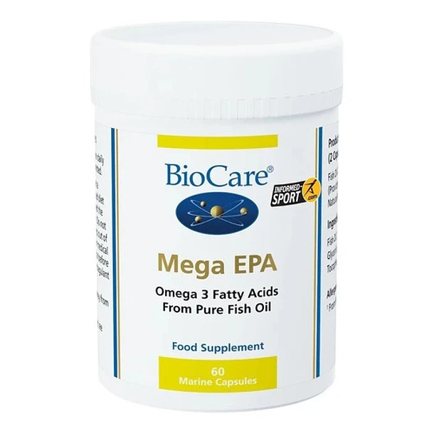 Omega 3 - Mega Epa - Aceite De Pescado, 60 Cápsulas