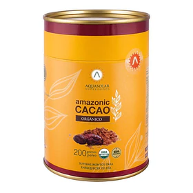 Aquasolar - Amazonic Cacao 200g Polvo 100% Orgánico