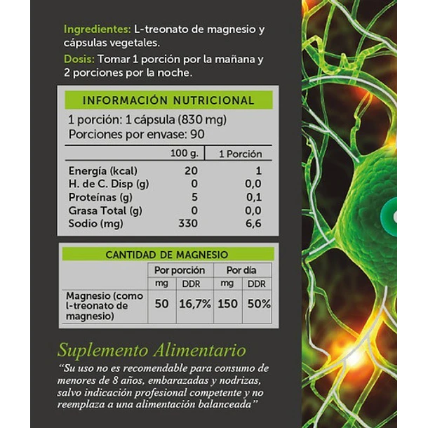 Wellplus Cogni Plus (l-treonato De Magnesio) 2