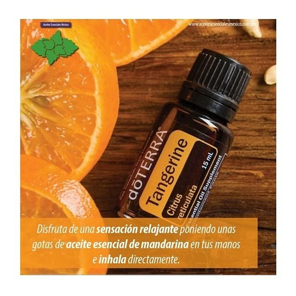 Doterra Aceite Esencial Tangerine (mandarina) 15 Ml 2