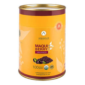 Aquasolar - Maqui Berry 100g Polvo 100% Orgánico