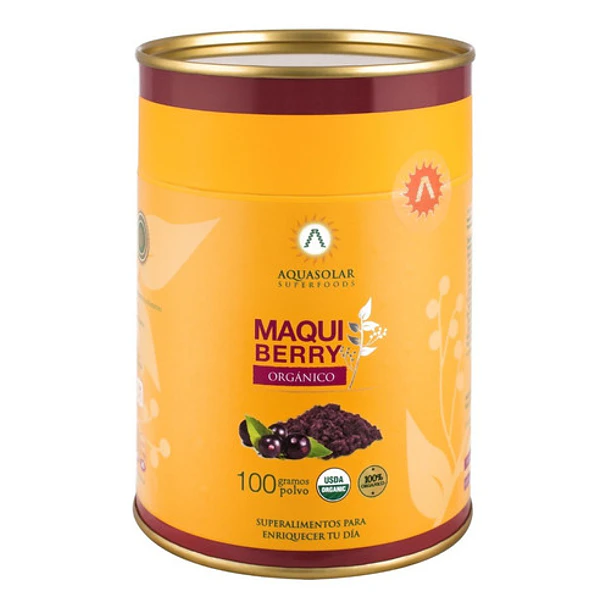 Aquasolar - Maqui Berry 100g Polvo 100% Orgánico 1