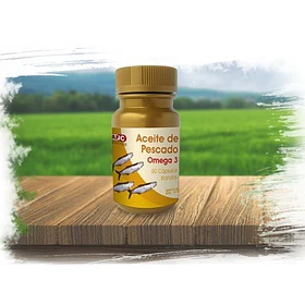 Aceite De Pescado Frasco Con 60 Cápsulas Blandas