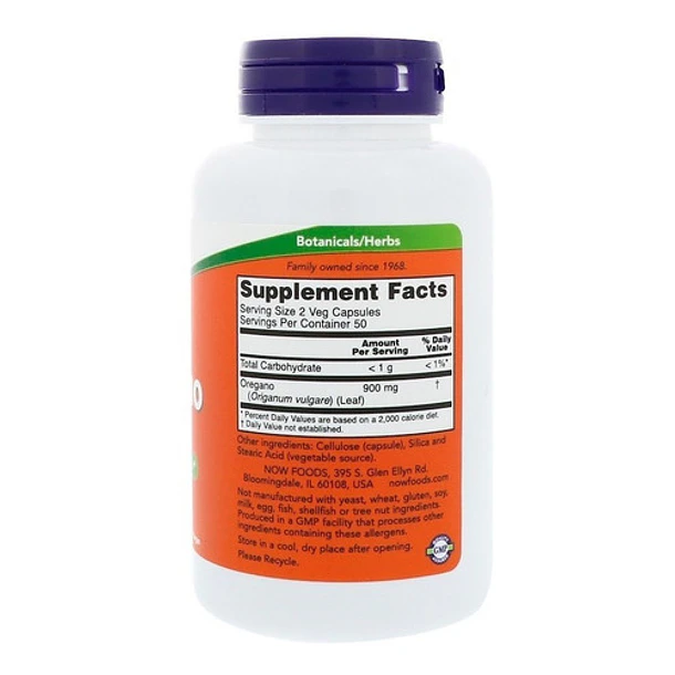 Now - Orégano 450 Mg 100 Capsulas  2