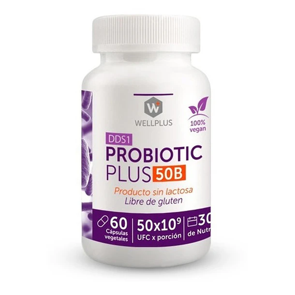 Wellplus Probiotico Plus 50billones 60 Capsulas 1
