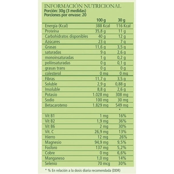 Aquasolar - Green Protein - Berry Boost 600g Polvo 2