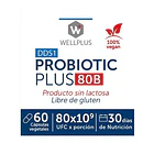 Wellplus Probiotico Plus 80b 60 Capsulas 7