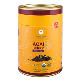 Aquasolar - Açai Berry 100g Polvo 100% Orgánico