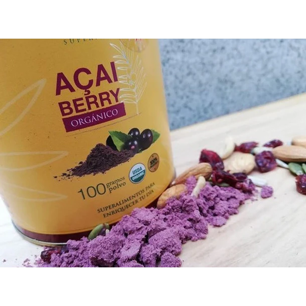 Aquasolar - Açai Berry 100g Polvo 100% Orgánico 5