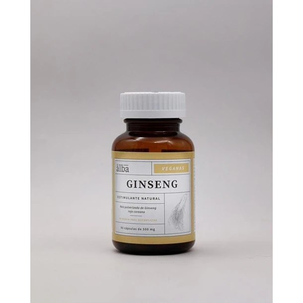 Ginseng Coreano 500mg 60 Capsulas 1
