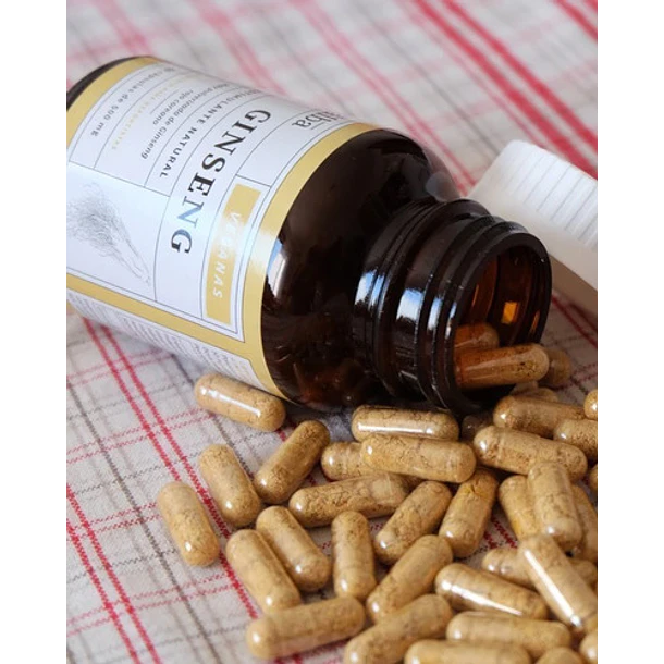 Ginseng Coreano 500mg 60 Capsulas 2