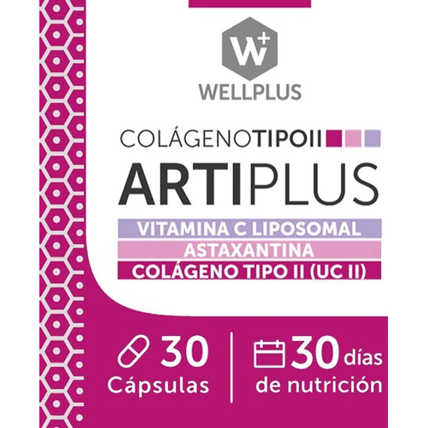 Wellplus Artiplus 30 Cápsulas ( Artritis - Artrosis) 5