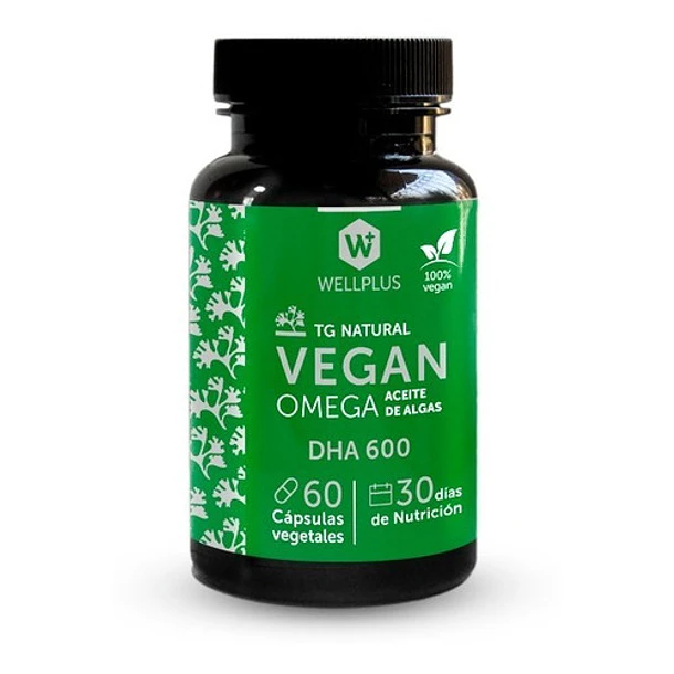 Wellplus Omega-3 Vegano 60 Cápsulas 1