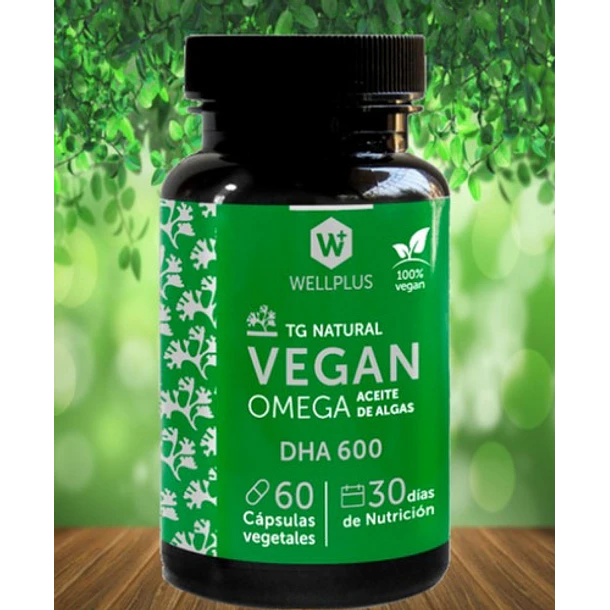 Wellplus Omega-3 Vegano 60 Cápsulas 3